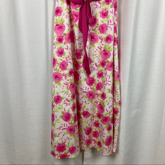 Coldwater Creek Pink Floral Midi Length Sundress Sz.12 NWT - Picture 4 of 15